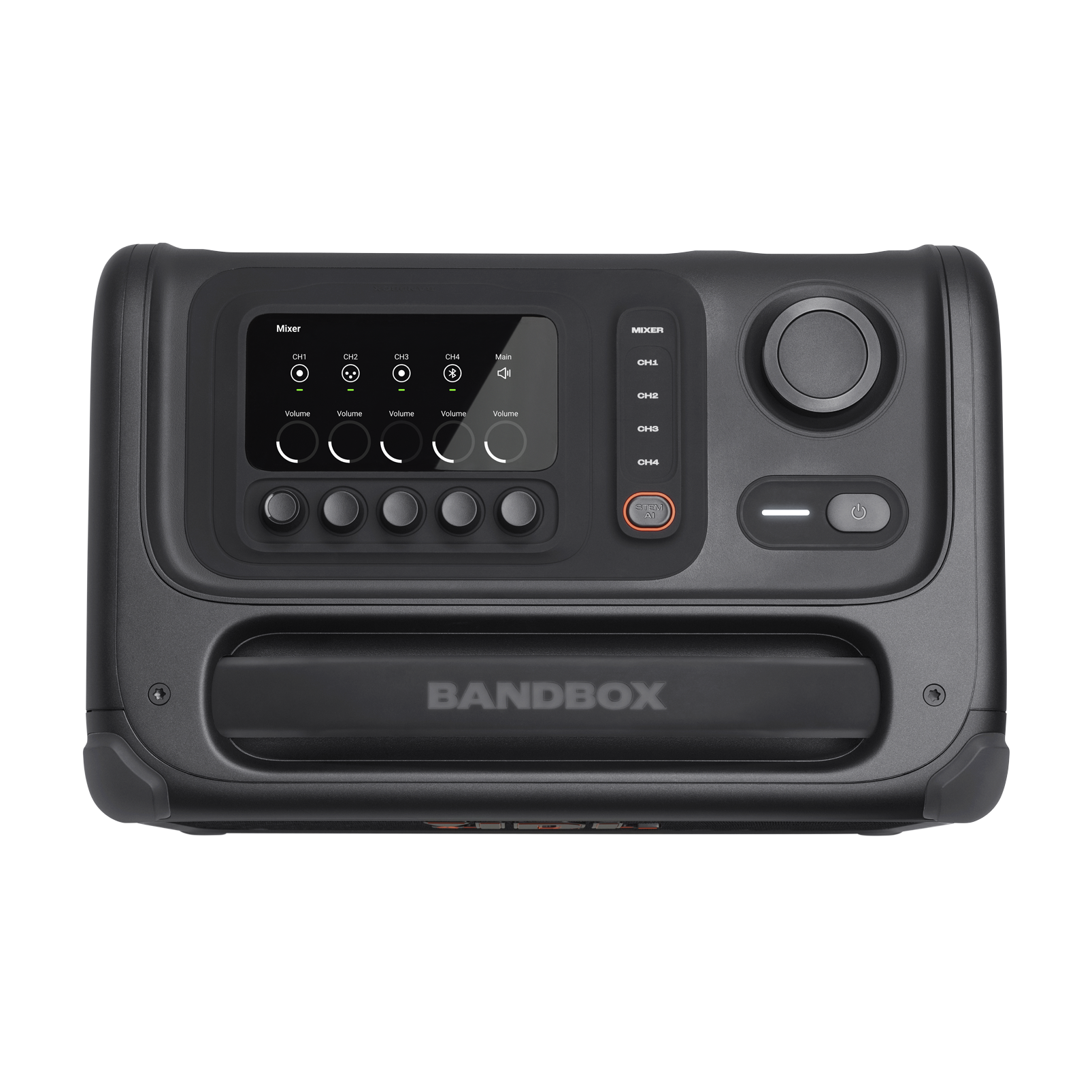 JBL BandBox Trio Portable AI-Powered Practice Amp and Bluetooth Speaker